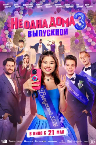 Постер Не одна дома 3. Выпускной